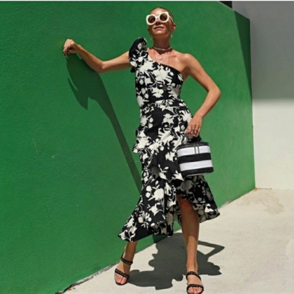 NWT! Johanna Ortiz x H&M Ruffled Skirt - Picture 5 of 13